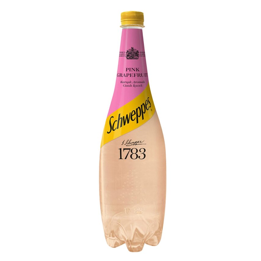 Schweppes Pink Grapefruit Pet 1 L - 1