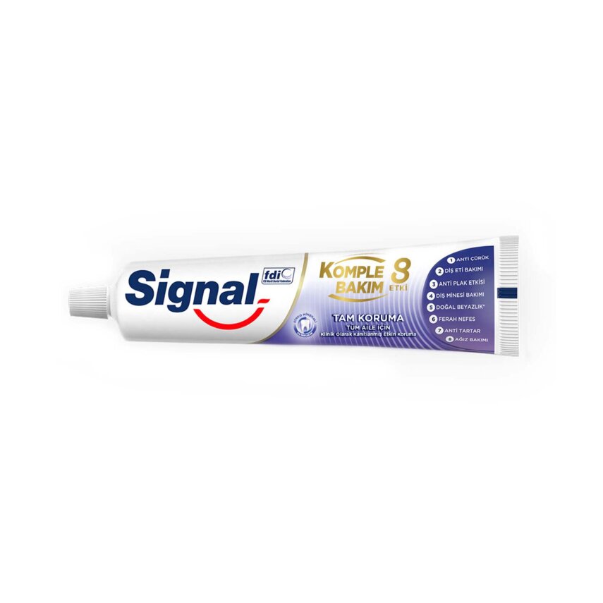 Signal Komple Bakım 8 Etki Tam Koruma Diş Macunu 75Ml - 1