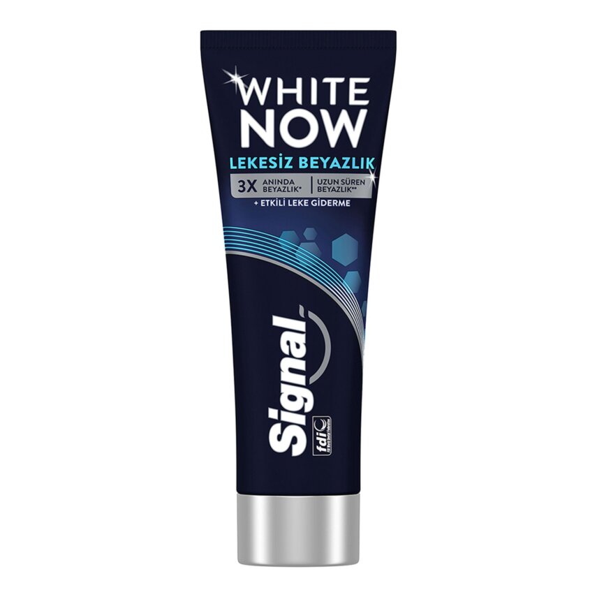 Signal White Now Diş Macunu Lekesiz Beyazlık 75 Ml - 1