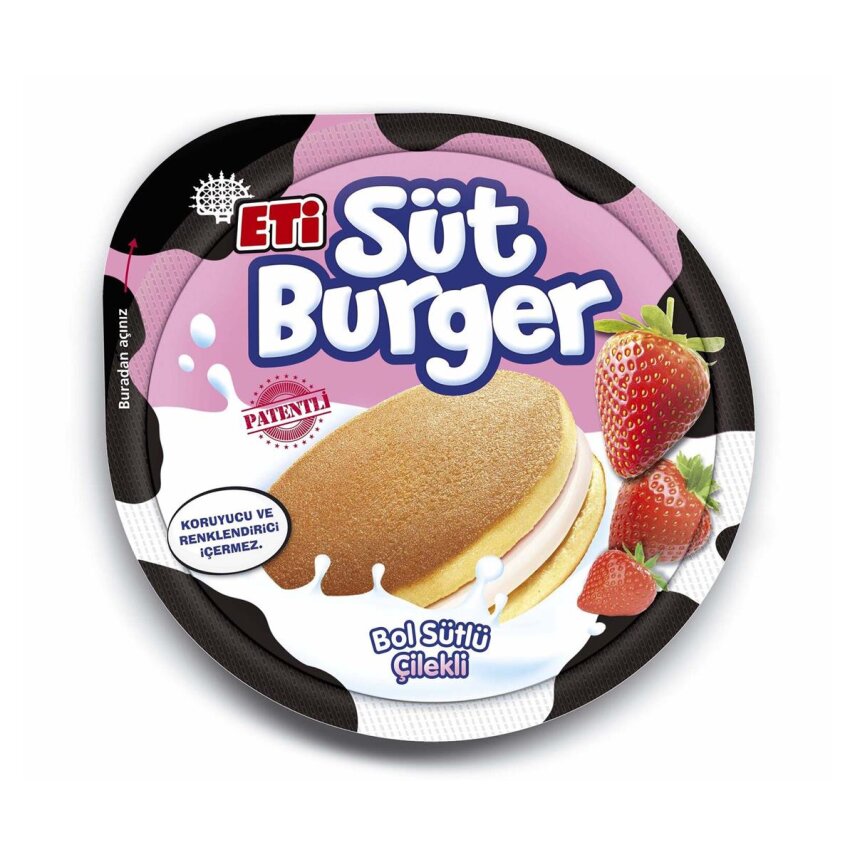 Süt Burger Çilekli - 1