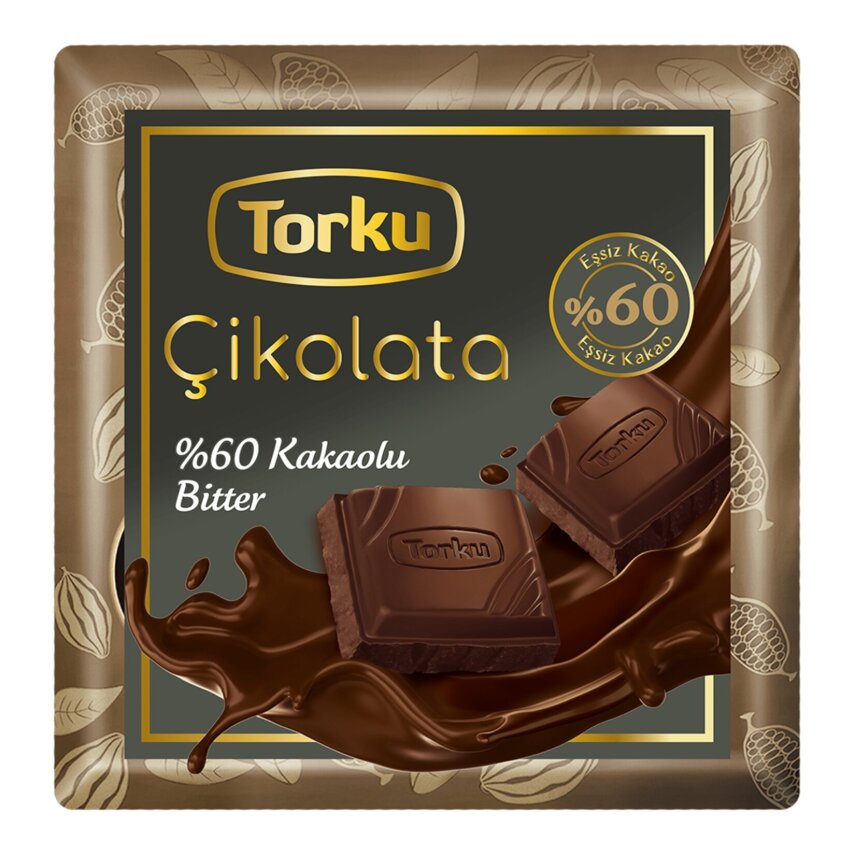 Torku Bitter Çikolata 60 G - 1